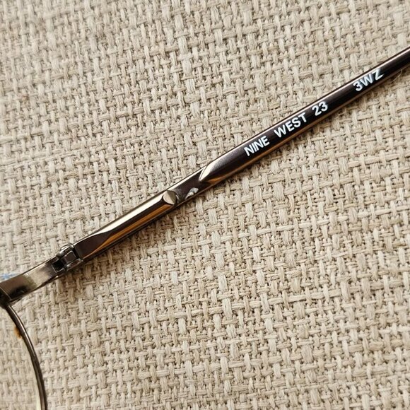 Nine West Ladies Eyeglasses/Glasses Frame Brown Tone Vintage 3WZ 23 48[]19 130 - Picture 11 of 12